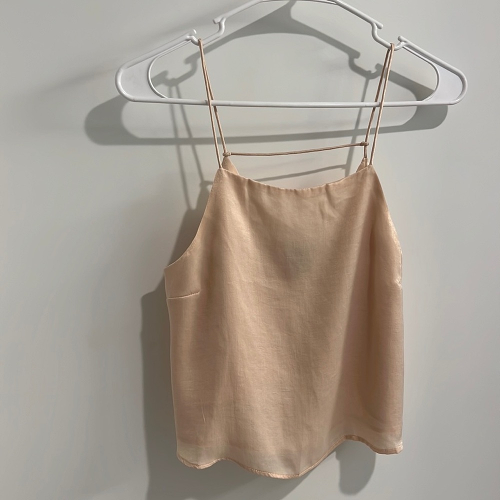 Forever 21 Silky Crop Top